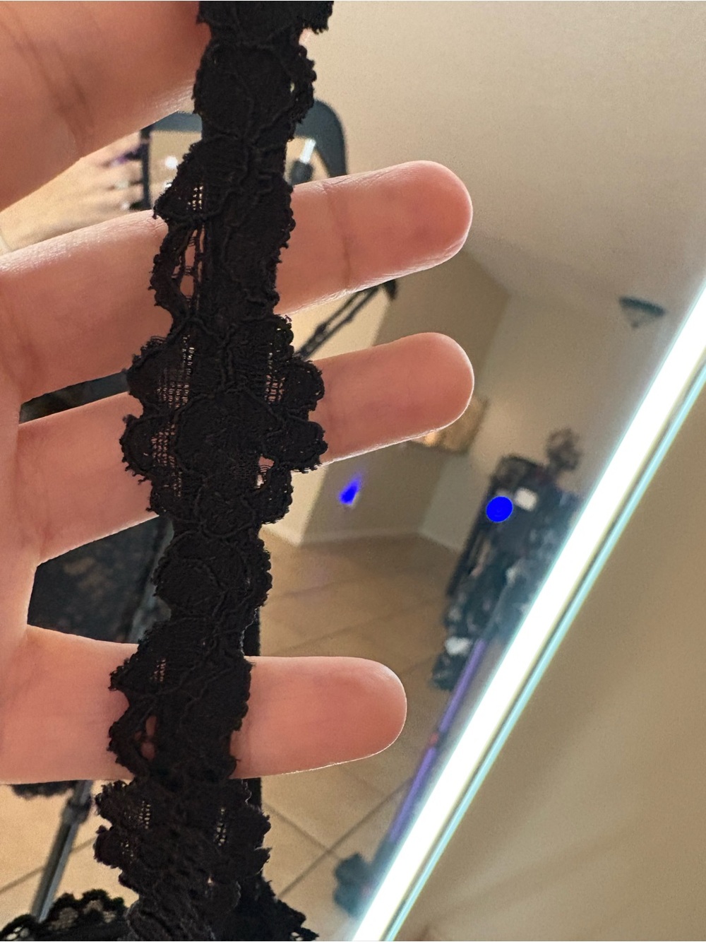 SKIMS STRETCH LACE INTIMATES SLIP DRESS π€π₯ - Picture 4 of 9